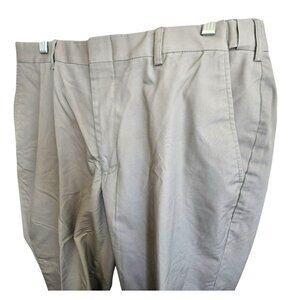 Orvis Mens Beige Khaki Pants Size 36 Polyester & Cotton Blend CM2104